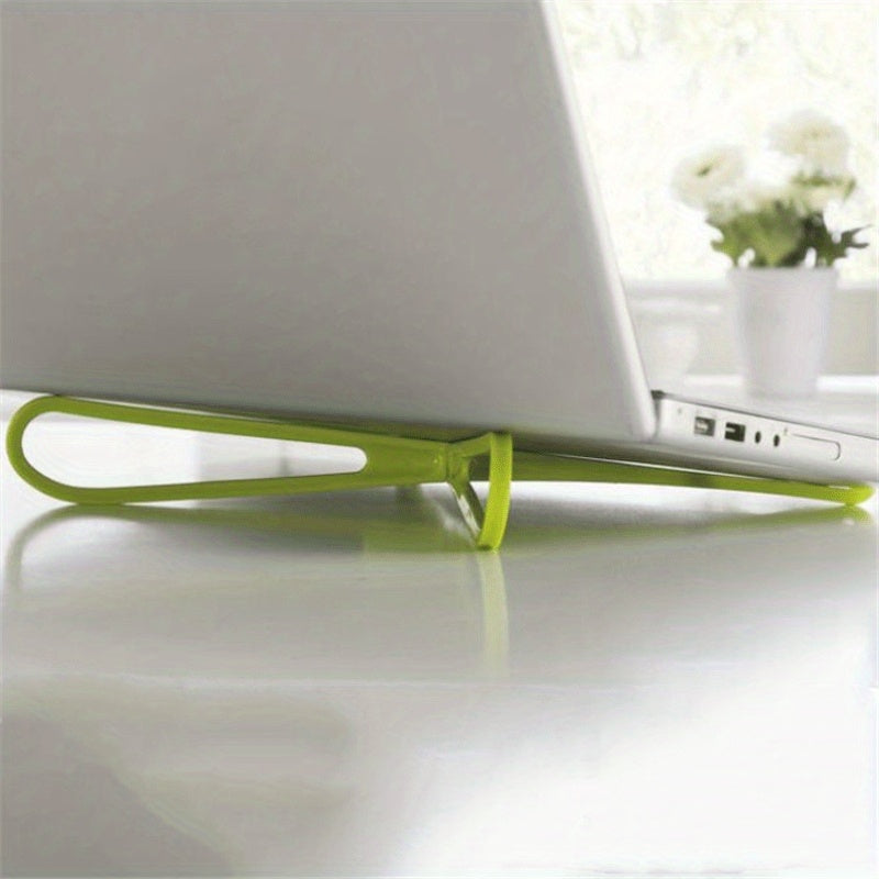 Portable Laptop Stand w/ Heat Sink - Enjoy Comfort on Desk!