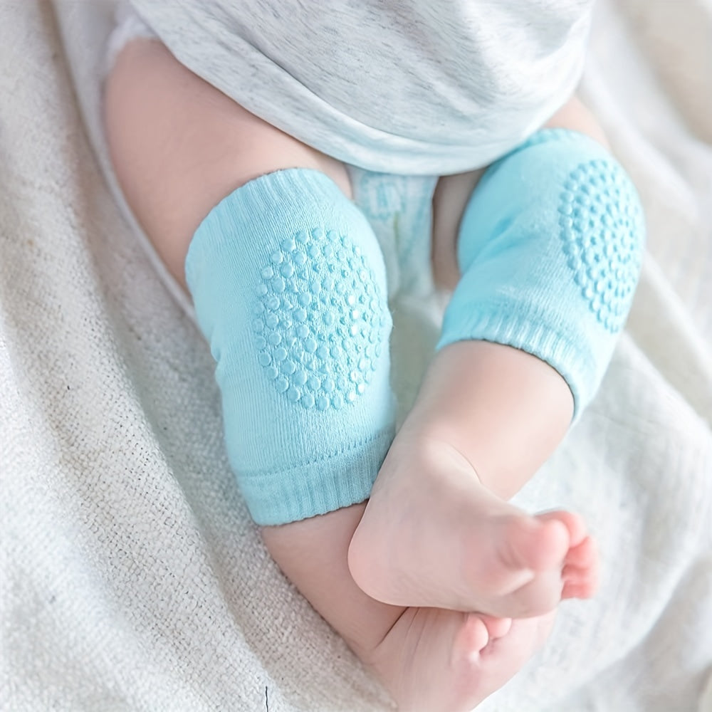 5Pairs Baby Crawling Non slip Knee Pads Unisex Baby Protection Knee Pads