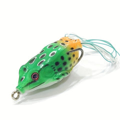 2pcs Soft Toad Fishing Lures Frog shaped Topwater Lures Fishing Accessories