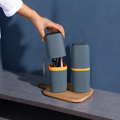 Portable Toothbrush Cup for Travel Storage