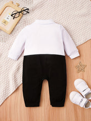 Plaid Pattern Baby Boys Onesie Rompers Soft Cotton Snap Bottom