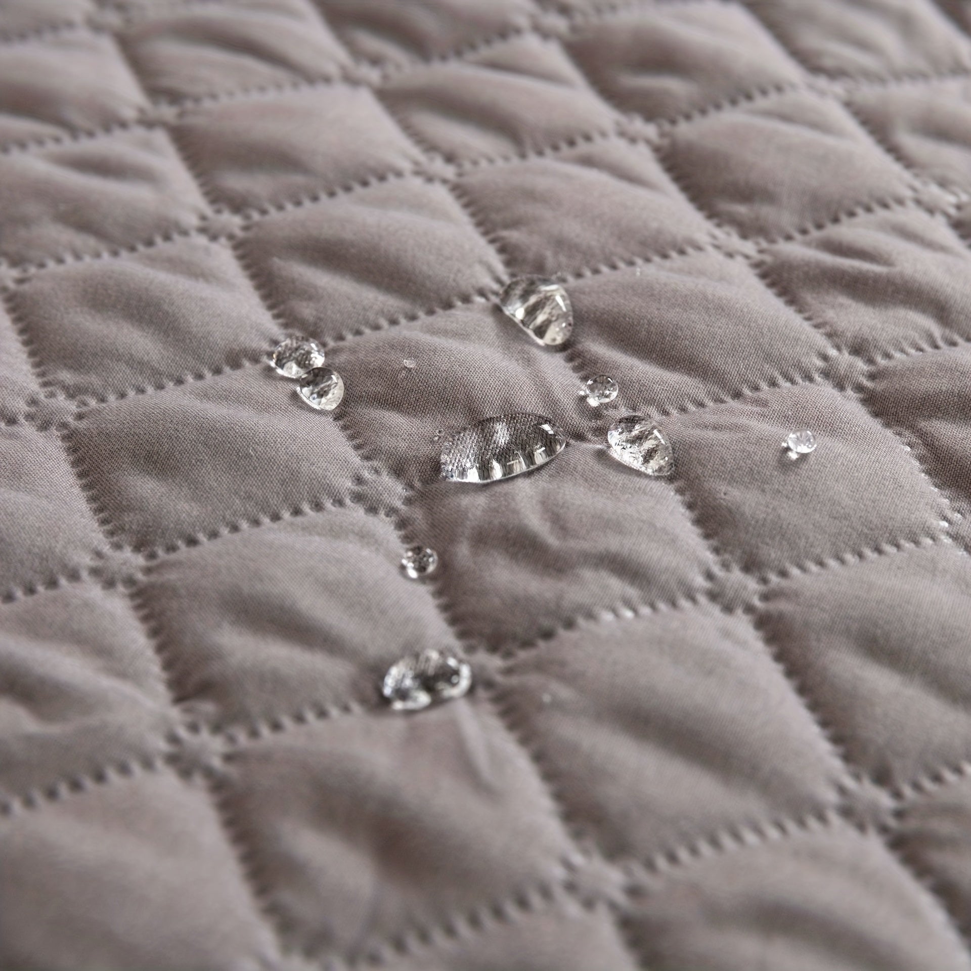 Waterproof Pet Sofa Cushion Grey Ultrasonic Cotton Bed