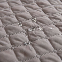 Waterproof Pet Sofa Cushion Grey Ultrasonic Cotton Bed
