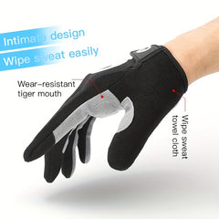 Breathable Non-slip Touch Screen Gloves for Outdoor Activities