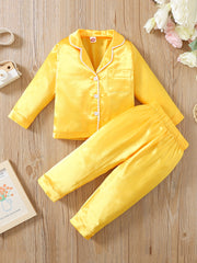 Baby Girls Pajamas Family Outfit Long Sleeve Top & Pants Set