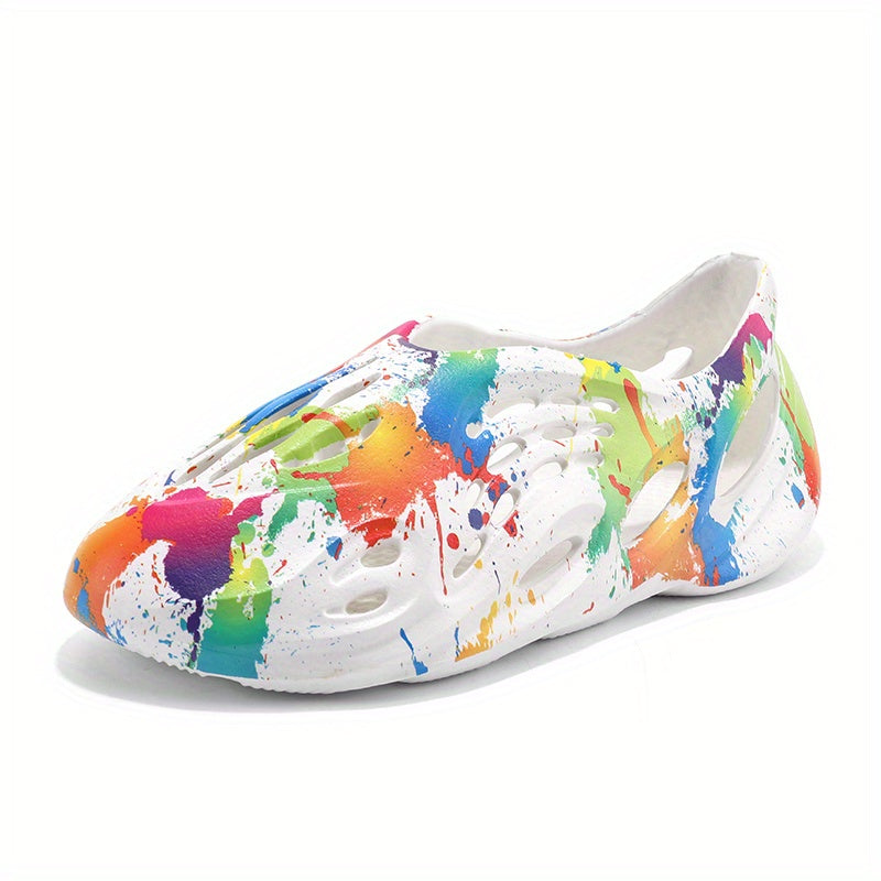 Men's Tie Dye Slip On Clog Sandals Assorted Colors