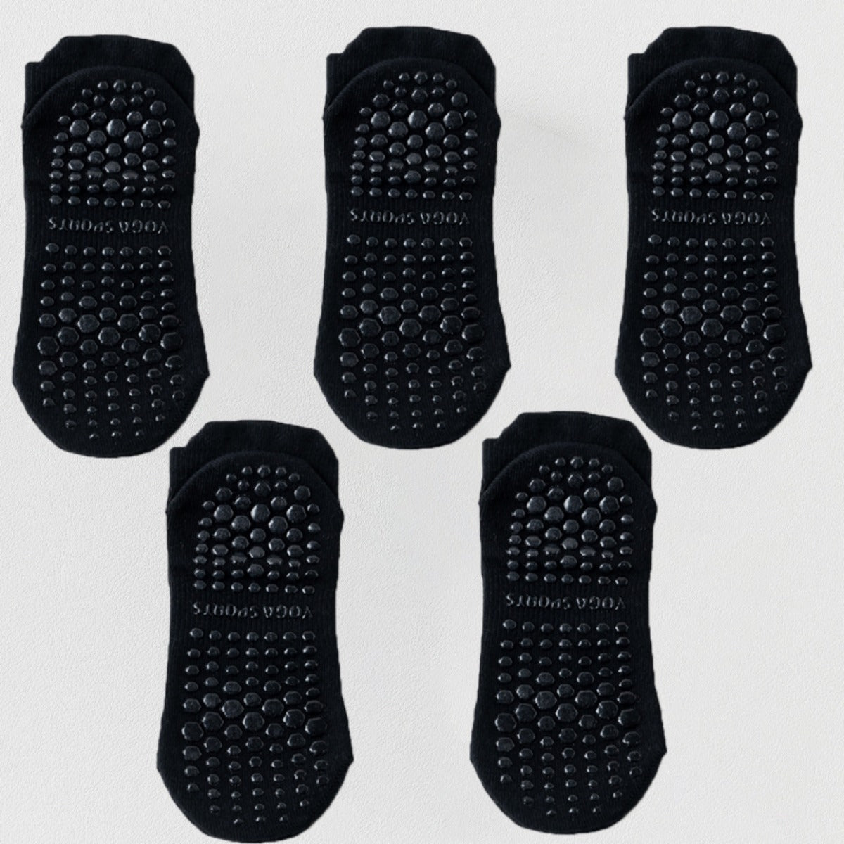 Men's Non Slip Mesh Bottom Rubber Dot Cotton Blend Soft Socks