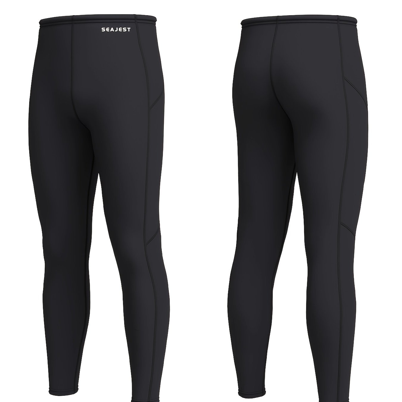 Men's Neoprene Diving Trunks Leggings Warm Quick Dry Compression Pants