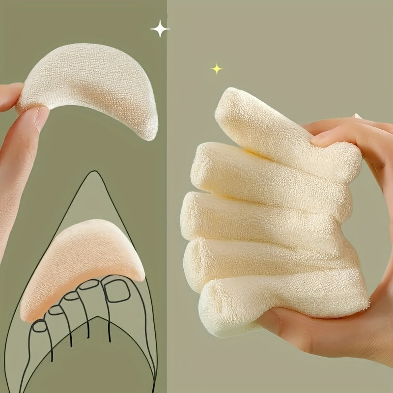 Sponge Toe Plugs for Shoes Big Long Toe Anti-wear Non-slip Pads
