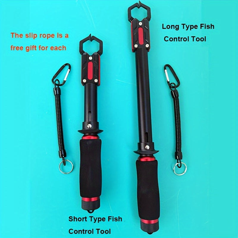 Fish Lip Gripper With Scale 36kg Max Weight Anti-corrosion Saltwater Fishing
