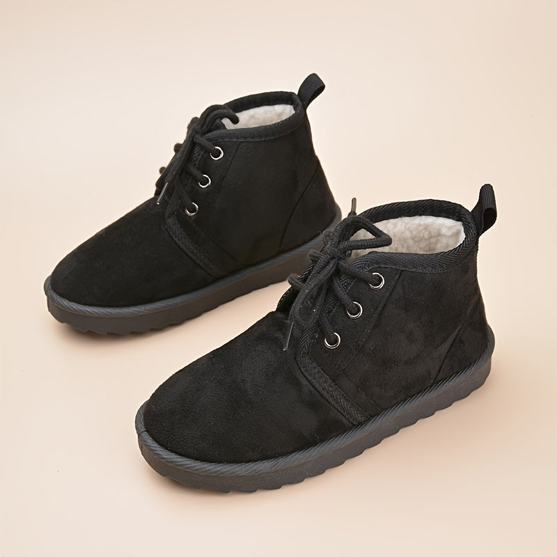 Girl's Comfy Ankle Boots Non Slip Casual Shoes Winter & Autumn