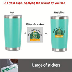 20oz DIY Tumbler Cup Reusable Vacuum Tumbler with Lid