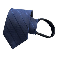 Men's Zipper Tie Knotless Tie, 96in Length