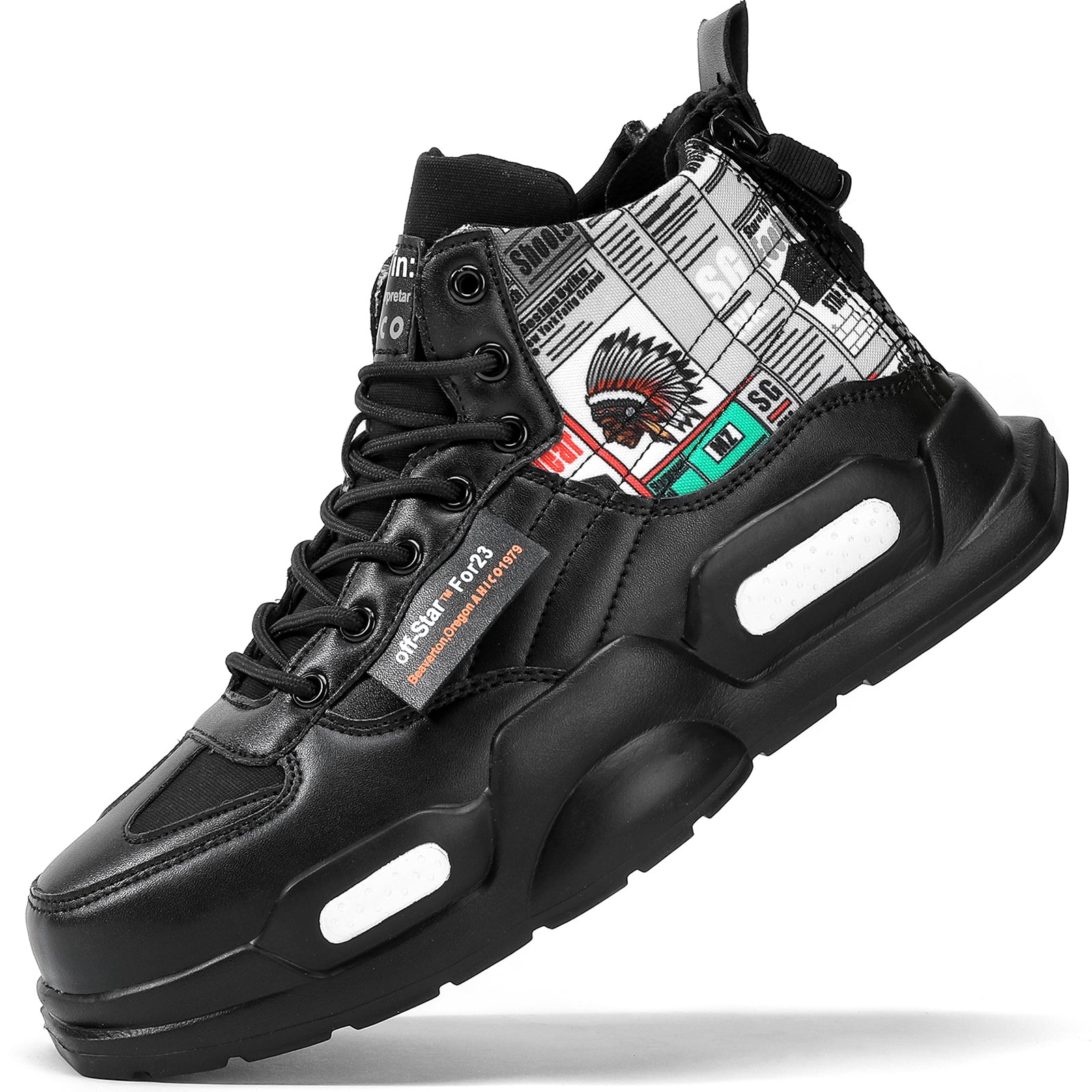 Men's Graffiti Lightweight High Top Shoes
