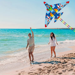 Airplane Kite for Outdoor Fun in Beach Park Yard