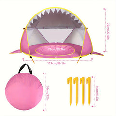 Kids Automatic Quick Open UV Protection Tent