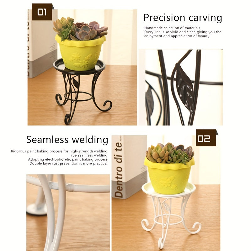 Mini Desktop Flower Rack Iron Art Succulent Flower Rack