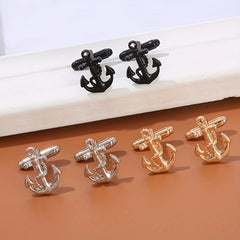 Boat Anchor Cufflinks Sleeve Nails Men's Shirt Accessories