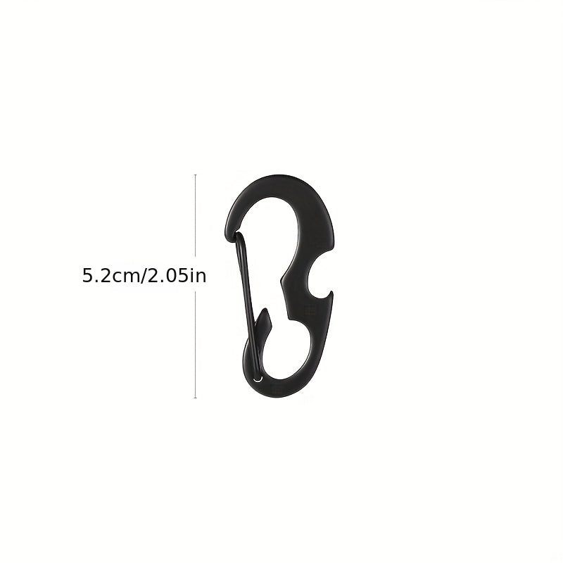 D Shaped Multifunctional Buckle for Key Rings & More