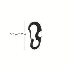 D Shaped Multifunctional Buckle for Key Rings & More