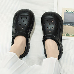 Women's Solid Clogs Casual Garden Shoes - Outdoor Beach Shoes