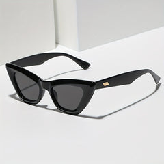 Y2K Cat Eye Sunglasses Rivet UV400 Sun Shades