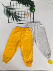 2pcs Boys Casual Active Sweatpants Quick Dry Jogger Sports Pants