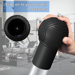 Non Slip Barbell Cover for Safer Weight Training