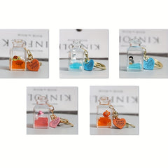 Marine Life Quicksand Keychain Gift for Women and Moms