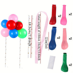 Latex Confetti Sequin Balloon Set for Christmas Birthday Cake Decoration