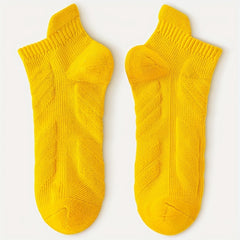 Men's Moisture Wicking Ankle Sports Socks 5 Pairs