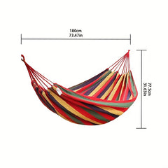 Portable Anti-rollover Hammock for Outdoor Camping