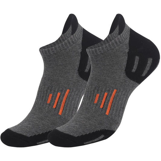 Men's Plus Size Thick Sports Socks Low cut Breathable Sweat-absorbing