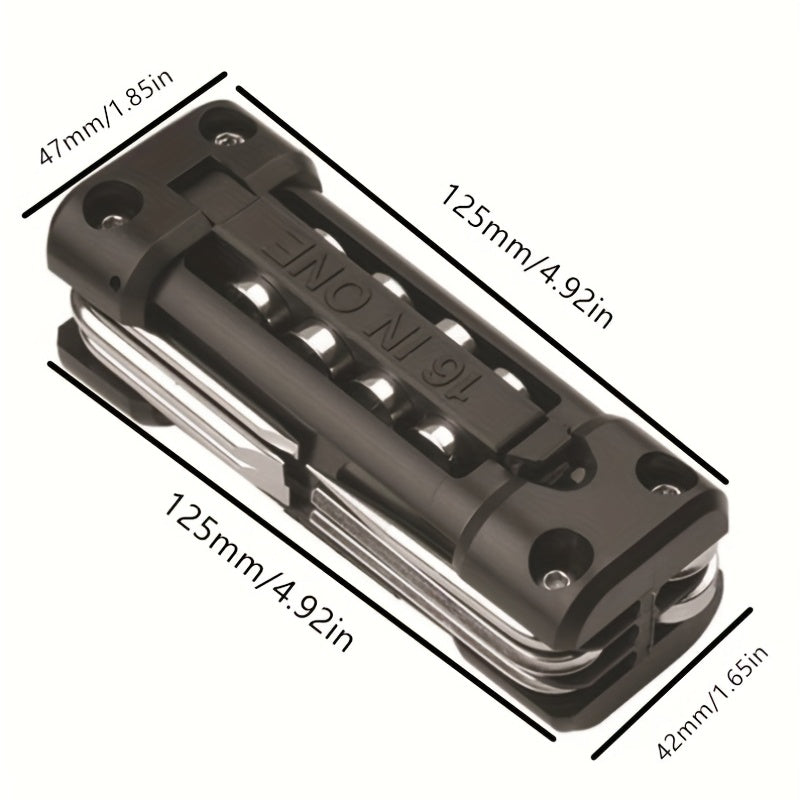 Bike Tool Kit Multitool & Tire Repair Set for Road Cycling