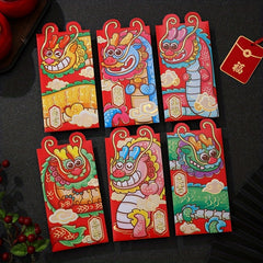 Year Of The Dragon Red Envelope Chinese Lucky Money Envelope