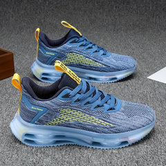 Men's Knit Sneakers For Running Jogging Footwear