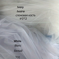Wedding Head Veil With Comb Satin Edge Bridal Hair Accessories