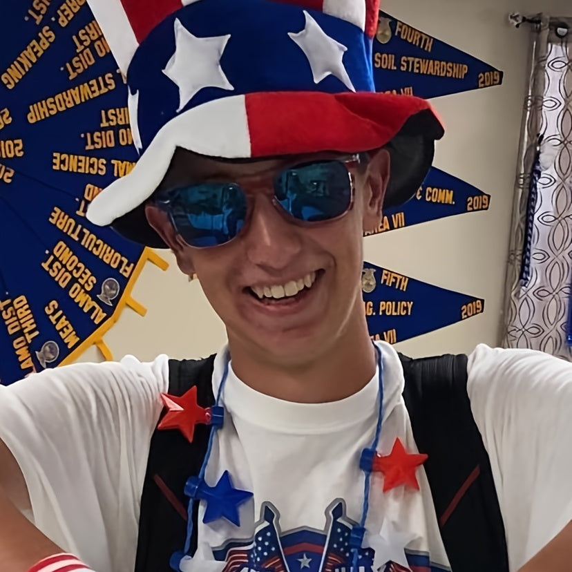 American Flag Party Sunglasses, Set of 4