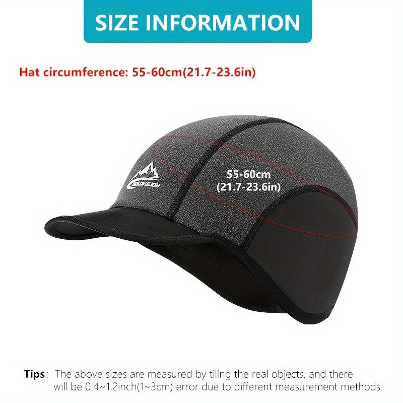 Waterproof Reflective Cycling Hat Ear Protection Fishing Cap