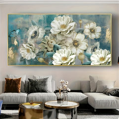 Large Flower Pattern Diamond Painting Kit