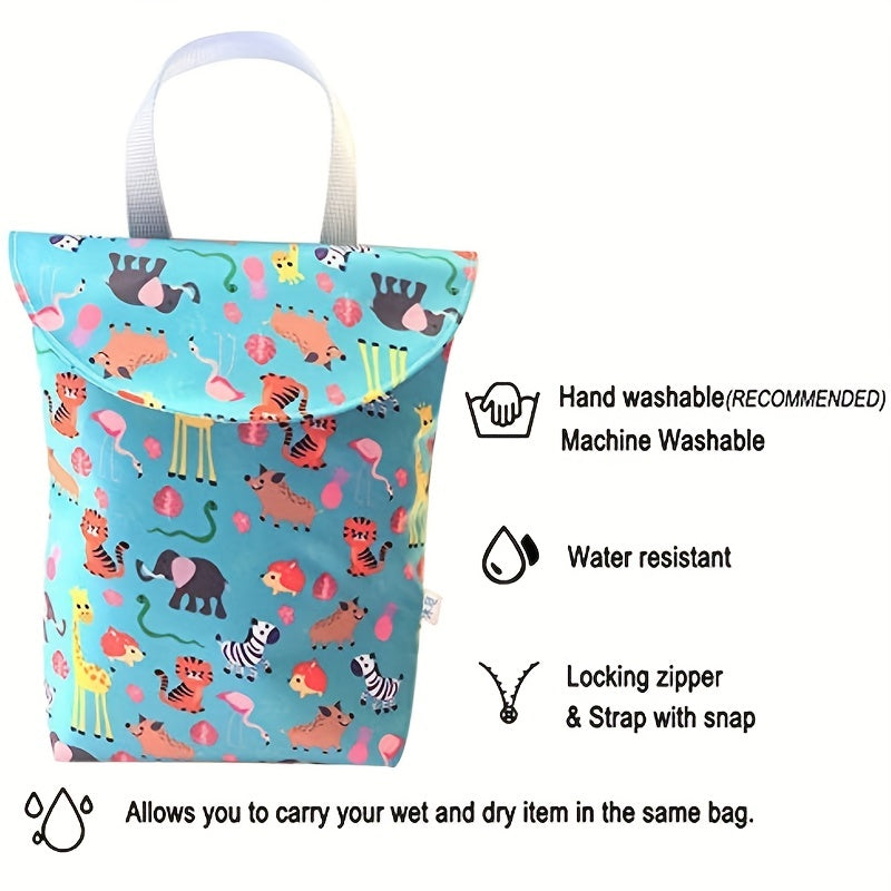 Waterproof Diaper Bag Cartoon Treasure Mom Handbag