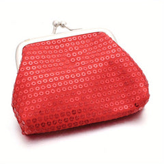 Sequin Coin Purse Key Bag Birthday Gift Clutch Bag Sequin Card Wallet