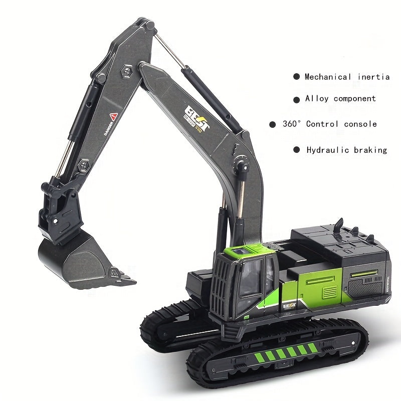 Alloy Engineering Truck Excavator Model Crane Stirring Truck Inertial Toy Car