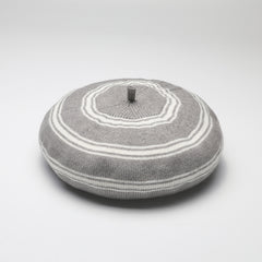 Striped Beret Women's Knitted Thermal Beret Vintage Hats For Weddings