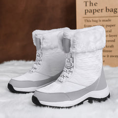 Women's Waterproof Plush Lined Snow Boots
