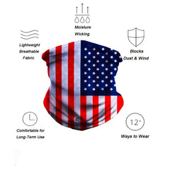 Neck Gaiter Face Cover Balaclava Headwear Face Shield Sun UV Protection Mask Sca