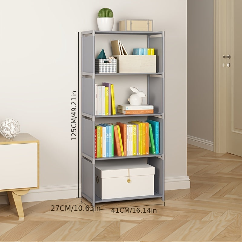 Steel Tube Combination Bookcase Shelf for Students