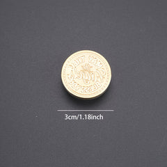 Brass Fire Paint Seal Wax Seal Tool - English Letter Pattern