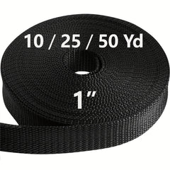 50 Yard Heavyweight Nylon Webbing 2" Wide Polypropylene Strapping