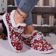 Santa Claus Winter Snow Boots